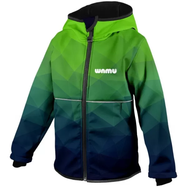  Бебешкото яке Softshell WAMU MOZAIKA ЗЕЛЕНО 