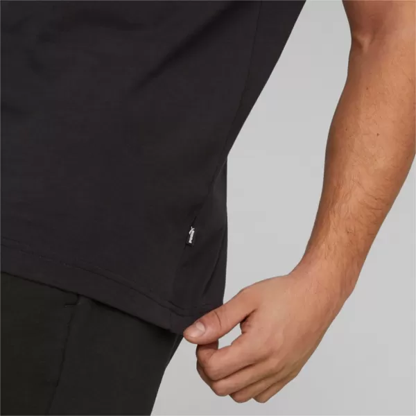  Мъжка тениска PUMA ESS+ 2 COL LOGO TEE 586759-61 ЧЕРЕН 