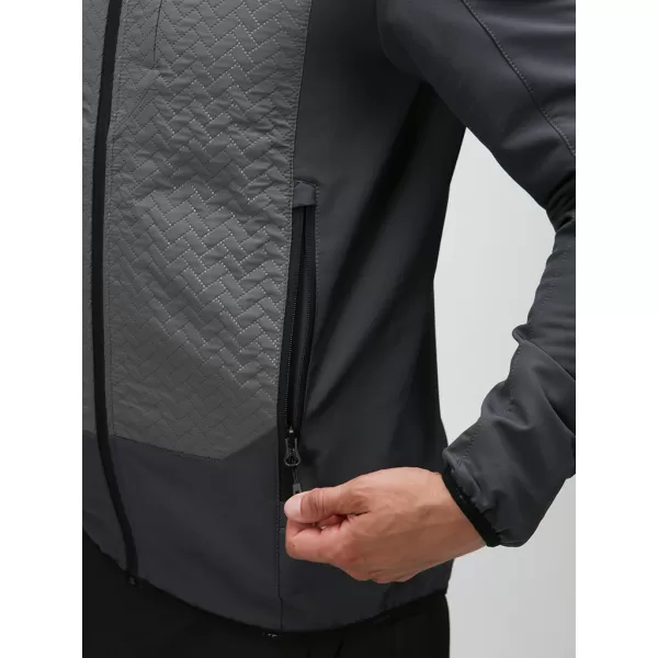  Мъжко софтшел яке LOAP URVAL OLM2313 ТЪМНО СИВО 