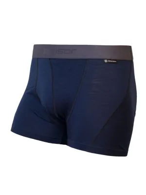 Мъжки боксерки SENSOR MERINO ACTIVE DEEP BLUE
