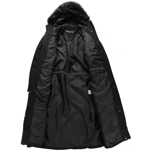  Палто ALPINE PRO GOSBERA LCTB205 ЧЕРНО 