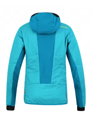 Дамско яке HANNAH NAVA HOODY ГМУРКАЩО СИНЬО/ЕМАЙЛОВО СИНЬО