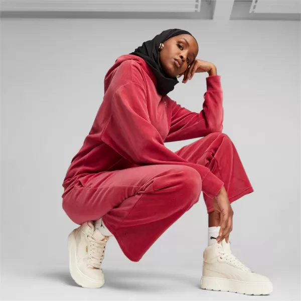  Дамски обувки PUMA KARMEN REBELLE MID WTR 387624-04 БЯЛО 