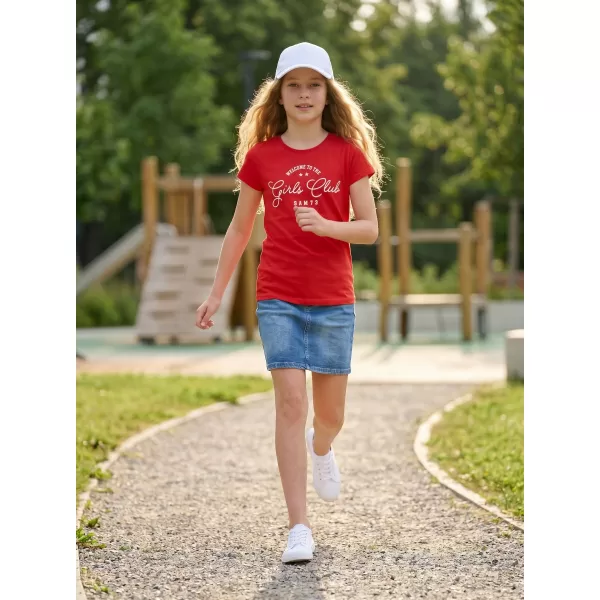  Тениска за момиче SAM 73 JANLI KT 507 ЧЕРВЕНО 