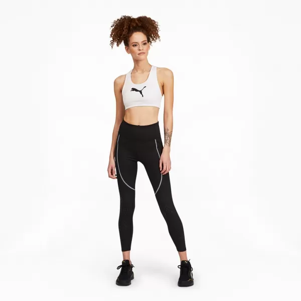  Дамски сутиен PUMA MID IMPACT 4KEEPS GRAPHIC BRA PM 520306-52 БЯЛО 
