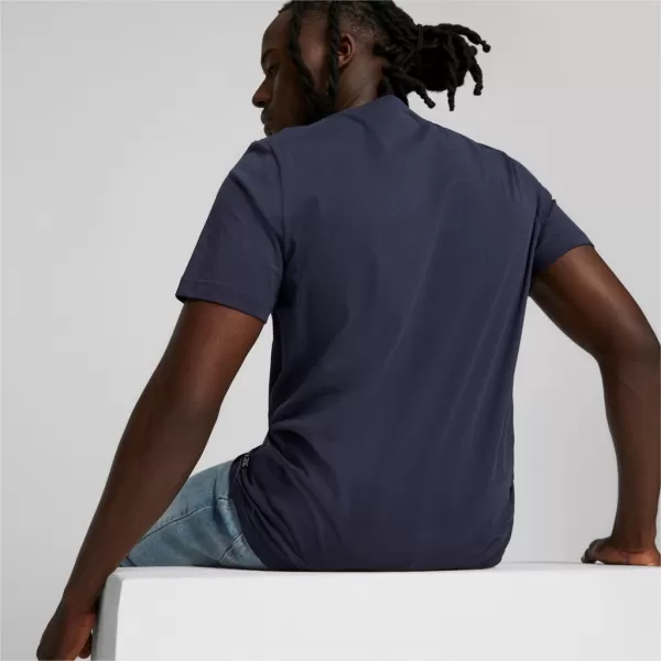  Мъжка тениска PUMA ESS+ LOGO LAB TEE 675916-06 СИНЬО 