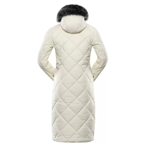  Палто ALPINE PRO GOSBERA LCTB205 БЯЛ 