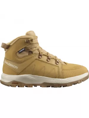 Дамски зимни боти SALOMON OUTCHILL TS CSWP W L47328200 ТАФИ/БАДЕМОВО МЛЯКО/СУРОВА КОЖА
