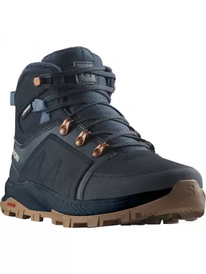 Дамски зимни боти SALOMON OUTCHILL TS CSWP W L47377300 ВЪГЛЕРОД/ВЪГЛЕРОД/БЕРИНГОВО МОРЕ