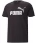 Мъжка тениска PUMA ESS+ 2 COL LOGO TEE 586759-61 ЧЕРЕН