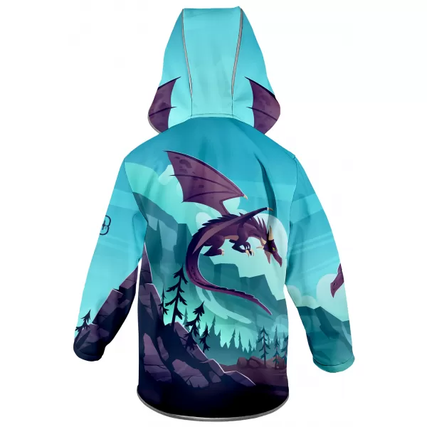  Бебешкото яке Softshell WAMU DRAGON FANTASY СИНЬО 