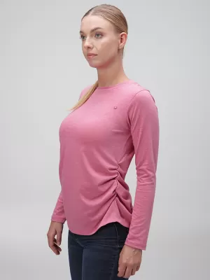 Дамска тениска LOAP BAXANA CLW23146 РОЗОВО