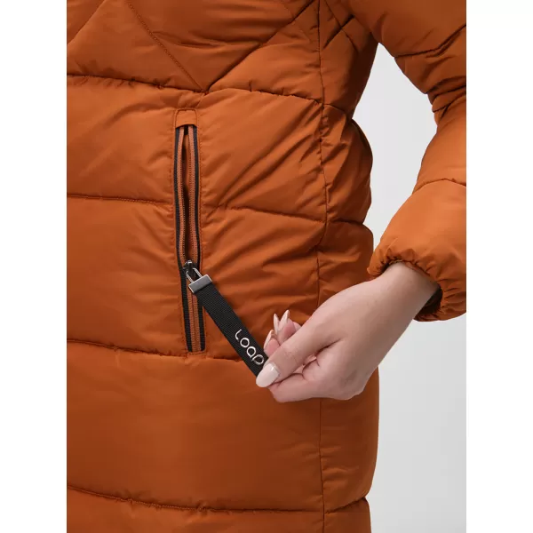  Дамско палто LOAP TARVISIA CLW23107 ОРАНЖЕВО 