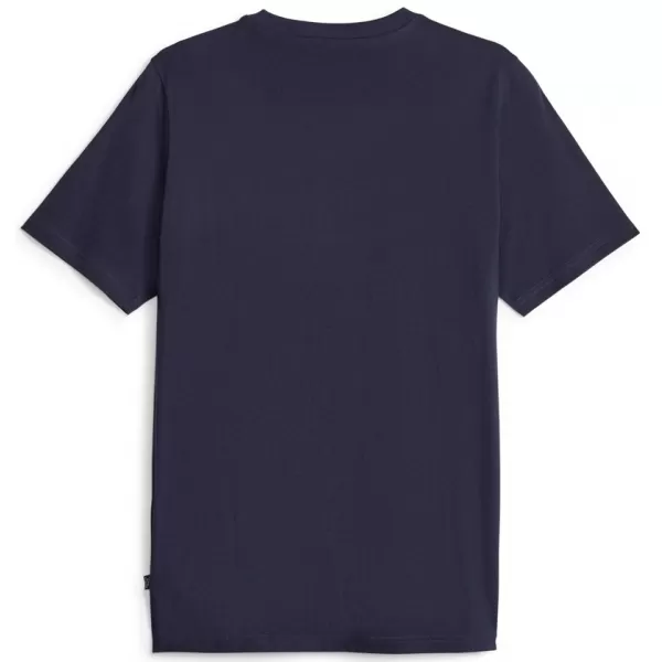  Мъжка тениска PUMA GRAPHICS WORDING TEE 677185-06 СИНЬО 