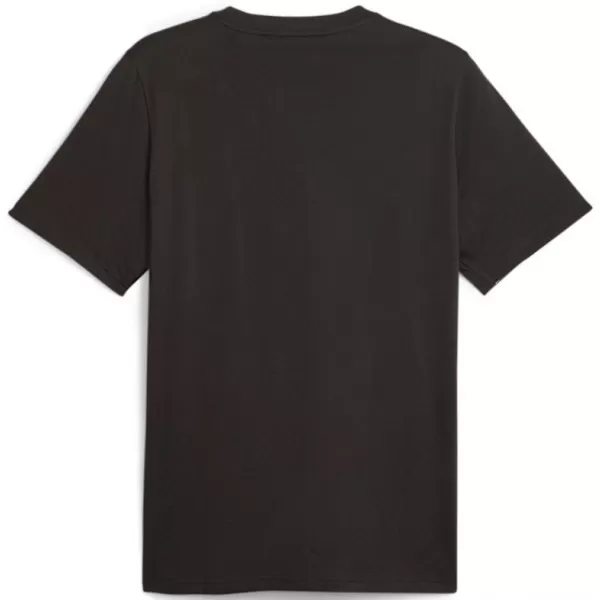  Мъжка тениска PUMA GRAPHICS SNEAKER TEE 677186-01 ЧЕРЕН 