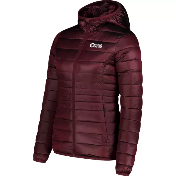  Дамско ватирано яке NORDBLANC SPARKLE NBWJL7947 БОРДО 