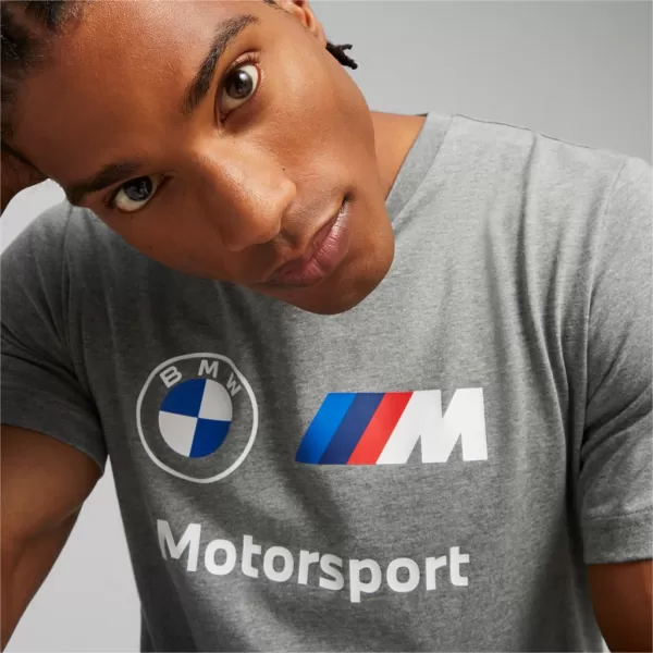  Мъжка тениска PUMA BMW MMS ESS LOGO TEE 621314-03 СИВО 