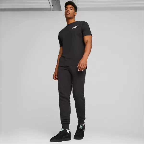  Мъжка тениска PUMA ESS SMALL LOGO TEE 586668-01 ЧЕРЕН 