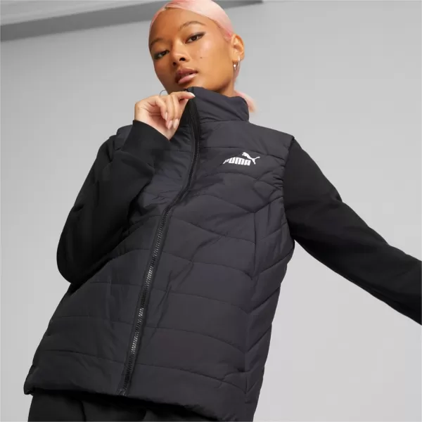  Дамски елек PUMA ESS PADDED VEST 848941-01 ЧЕРЕН 
