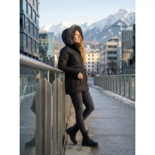  Дамско яке ALPINE PRO EGYPA LJCB592 ЧЕРНО 