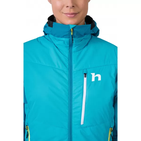  Дамско яке HANNAH NAVA HOODY ГМУРКАЩО СИНЬО/ЕМАЙЛОВО СИНЬО 
