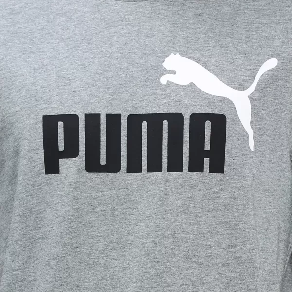  Мъжка тениска PUMA ESS+ 2 COL LOGO TEE 586759-03 СИВО 