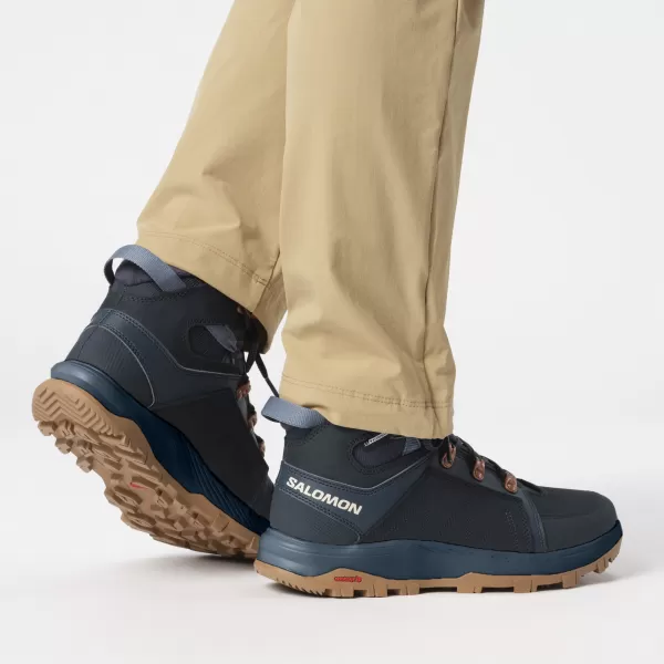  Дамски зимни боти SALOMON OUTCHILL TS CSWP W L47377300 ВЪГЛЕРОД/ВЪГЛЕРОД/БЕРИНГОВО МОРЕ 