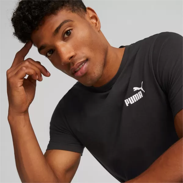  Мъжка тениска PUMA ESS SMALL LOGO TEE 586668-01 ЧЕРЕН 