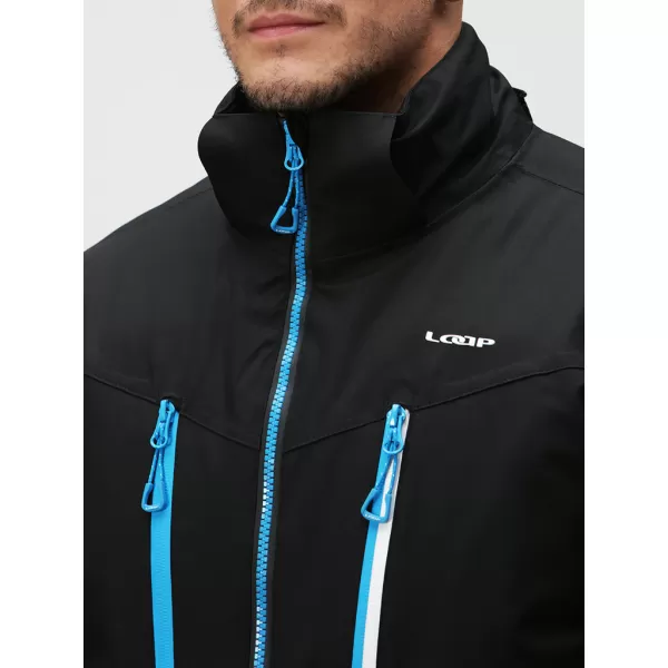  Мъжко зимно яке LOAP FEDLIX OLM2329 ЧЕРЕН 