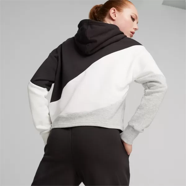  Дамски суичър PUMA POWER CAT HOODIE TR 673977-51 ЧЕРЕН 