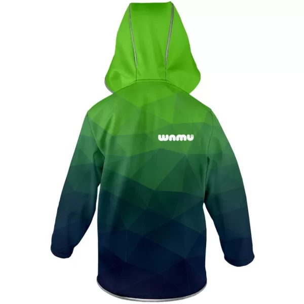  Бебешкото яке Softshell WAMU MOZAIKA ЗЕЛЕНО 