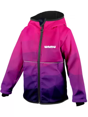 Бебешкото яке Softshell WAMU MOZAIKA ЛИЛАВО