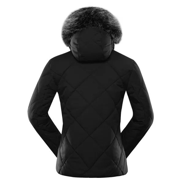  Дамско яке ALPINE PRO LODERA LJCB593 ЧЕРНО 