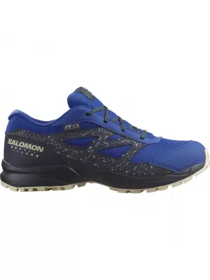 Детски обувки SALOMON OUTWAY CSWP JUNIOR L47377000 ЛАПИС СИНЬО/ВЪГЛЕРОДЕН/ИЗБЕЛЕН ПЯСЪК