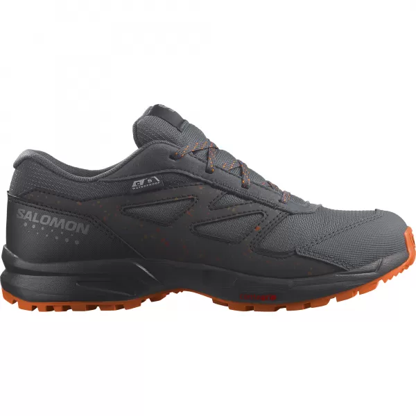  Детски обувки SALOMON OUTWAY CSWP JUNIOR L47282800 АБАНОС/ЧЕРНО/ШОКИРАЩО ОРАНЖЕВО 