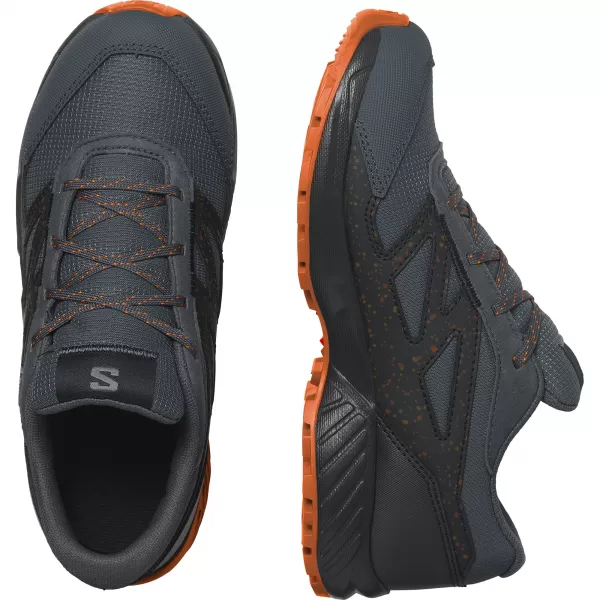  Детски обувки SALOMON OUTWAY CSWP JUNIOR L47282800 АБАНОС/ЧЕРНО/ШОКИРАЩО ОРАНЖЕВО 