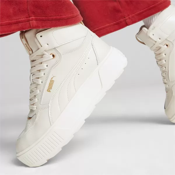  Дамски обувки PUMA KARMEN REBELLE MID WTR 387624-04 БЯЛО 