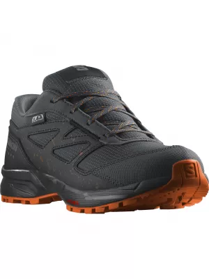 Детски обувки SALOMON OUTWAY CSWP JUNIOR L47282800 АБАНОС/ЧЕРНО/ШОКИРАЩО ОРАНЖЕВО
