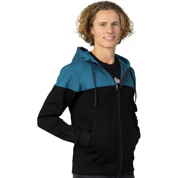  Мъжки суичър HANNAH FEZCO HOODY АНТРАЦИТ/ТЪМЕН ДЕНИМ 