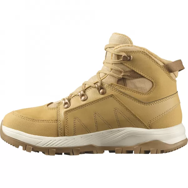  Дамски зимни боти SALOMON OUTCHILL TS CSWP W L47328200 ТАФИ/БАДЕМОВО МЛЯКО/СУРОВА КОЖА 