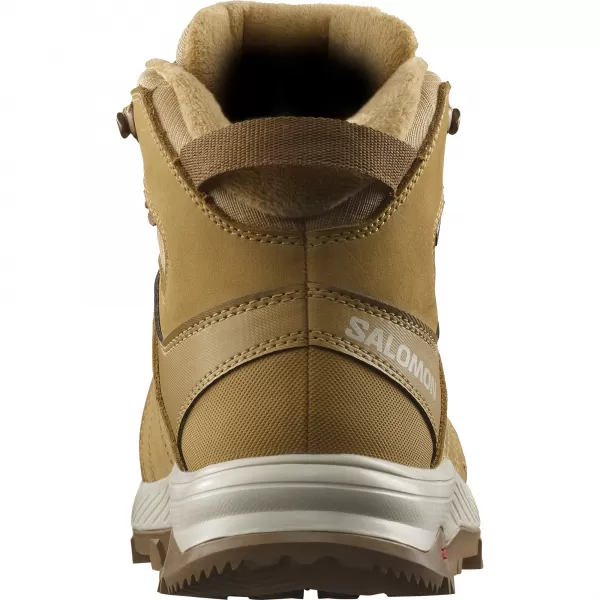  Дамски зимни боти SALOMON OUTCHILL TS CSWP W L47328200 ТАФИ/БАДЕМОВО МЛЯКО/СУРОВА КОЖА 