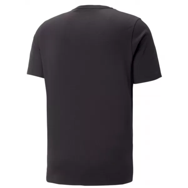  Мъжка тениска PUMA ESS+ 2 COL LOGO TEE 586759-61 ЧЕРЕН 