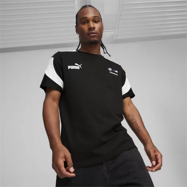 Мъжка тениска PUMA BMW MMS MT7+ TEE 624141-01 ЧЕРЕН 