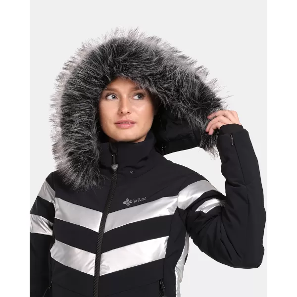  Дамско ски яке KILPI LTD ASTER-W UL0141KI ЧЕРЕН 