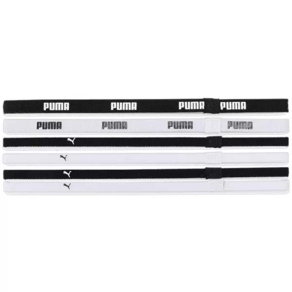  Дамска лента за глава PUMA AT SPORTBANDS (6PCS) 053452-09 ЧЕРЕН 