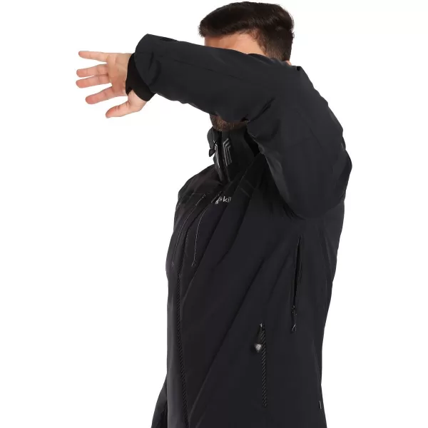  Мъжко ски яке KILPI LTD ASTER-M UM0141KI ЧЕРЕН 