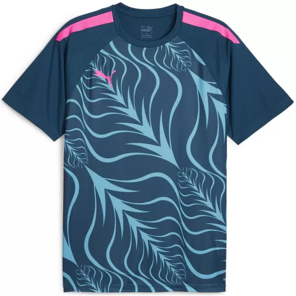  Мъжка тениска PUMA INDIVIDUALLIGA GRAPHICJERSEY 658984-56 СИНЬО 