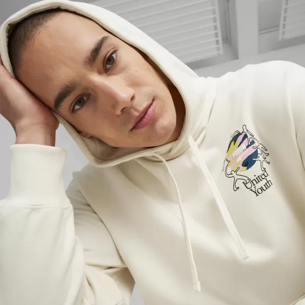  Мъжки суичър PUMA DOWNTOWN GRAPHIC HOODIE 624361-99 РАЗНООБРАЗНИ ЦВЕТОВЕ 