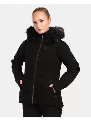 Дамско ски яке KILPI EMILIN-W UL0110KI ЧЕРЕН