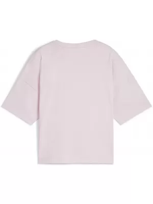 Дамска тениска PUMA ESS CROPPED LOGO TEE 586866-60 ЛИЛАВО